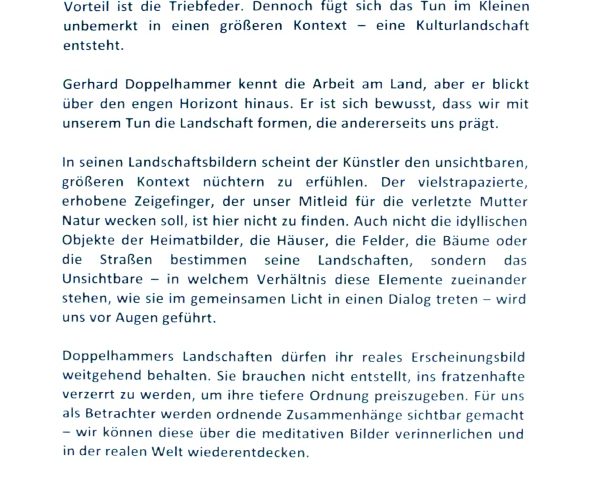 4D – Text „Land“